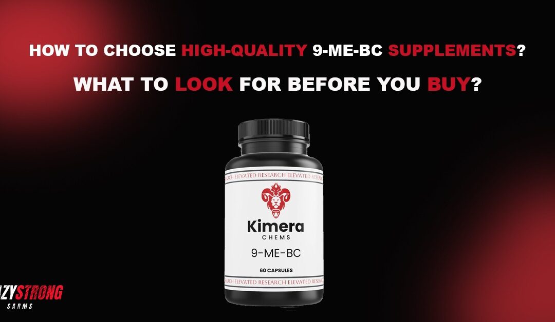 How to Choose a High-Quality 9-ME-BC Nootropic? (What to Look For)